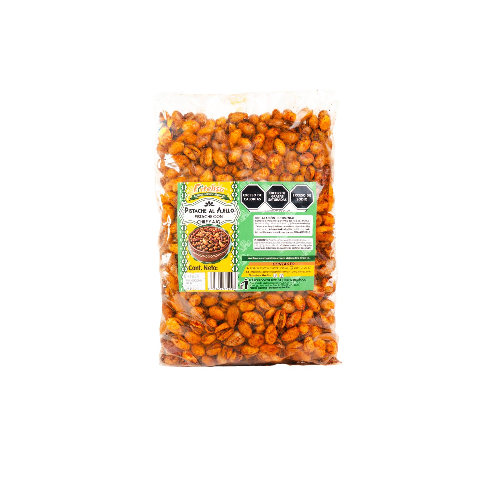 Bolsa Pistache Al Ajillo